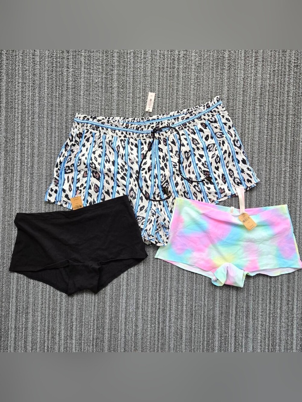 Victoria's Secret PINK multicoloured Sleep shorts & shortie bundle